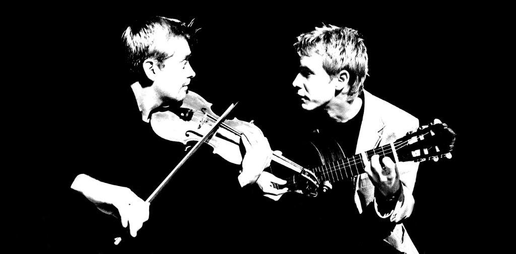 Farligt, vackert och svängigt med Duo Drougge/ Karlsson på violin och gitarr. NYTT PROGRAM!!