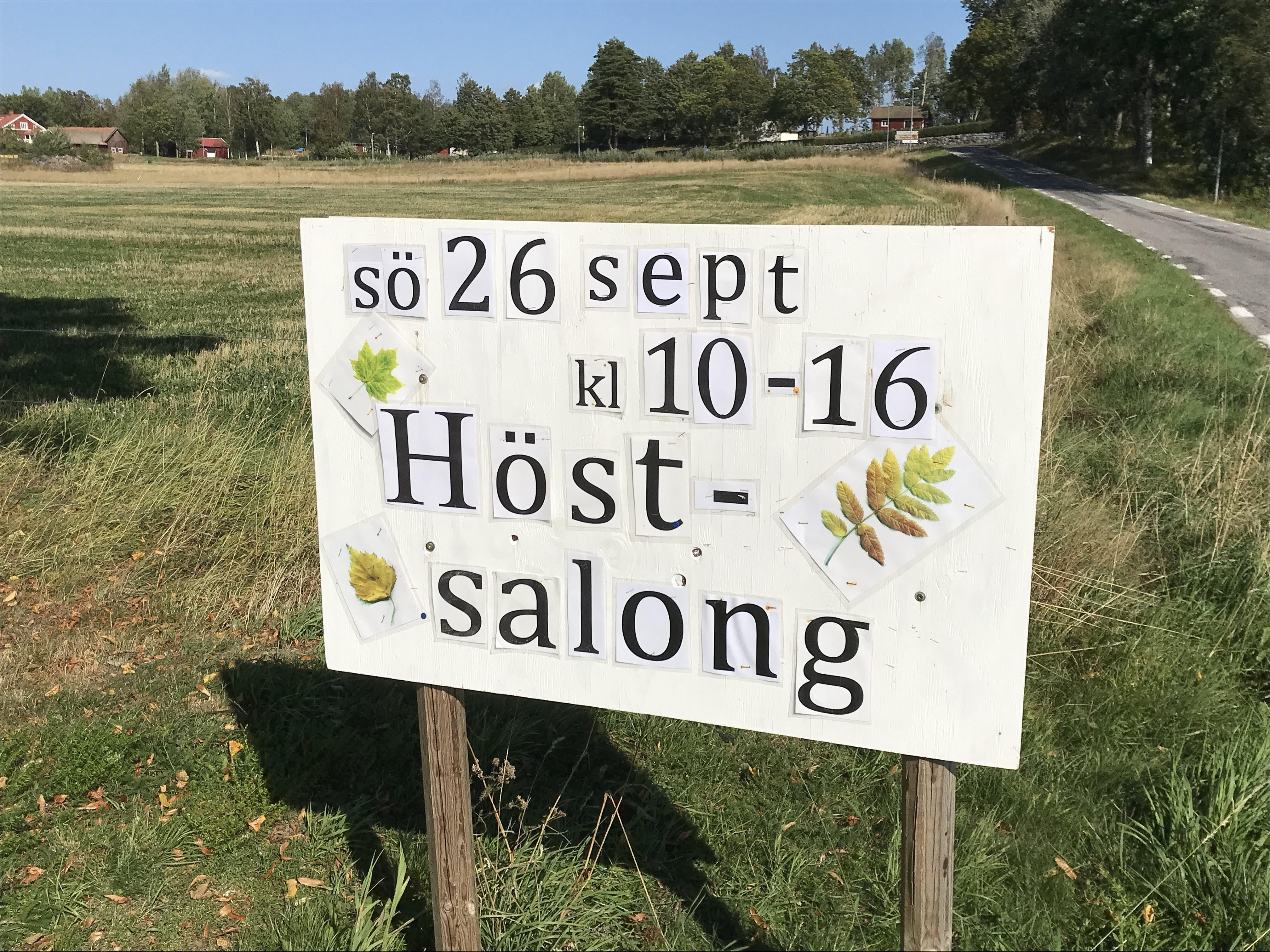 Höstsalong 26 september